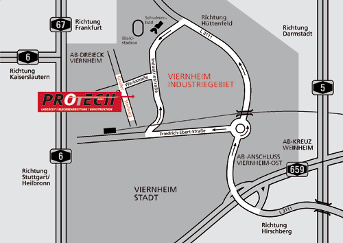 Anfahrtsskizze